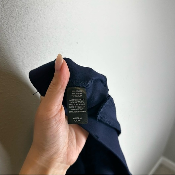 Betabrand Boot Cut Classic Dress Yoga Pants Navy Pull On Size XL Petite Women’s - Picture 7 of 10